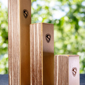 Набір дерев’яних шейкерів із чохлом